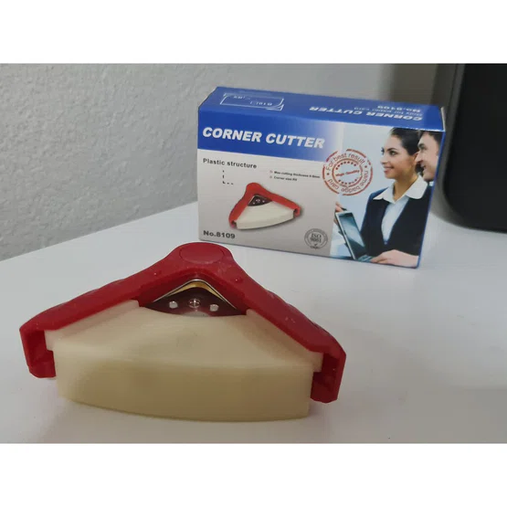 ตัวตัดมุมบัตรกระดาษพลาสติก Paper Corner Cutter No.8109 R5  1 ชิ้น