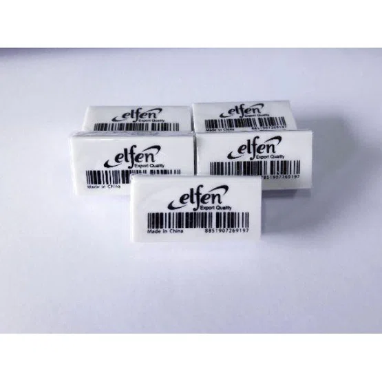 ยางลบดินสอเอลเฟ่น EF-350 Elfen ของแท้ ถูกสุด (50 ก้อน / กล่อง) (ก้อนสีขาว)