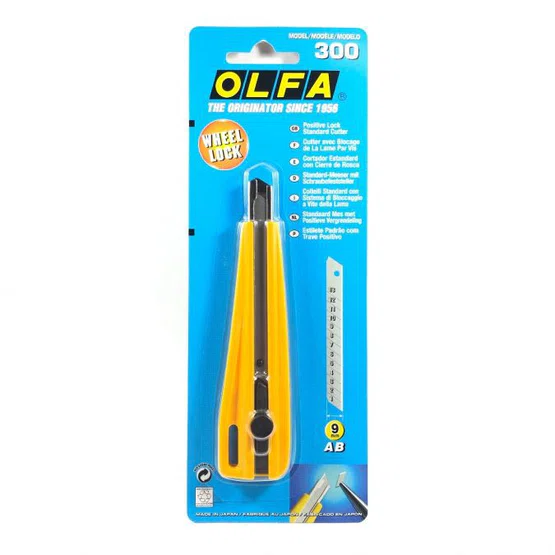 OLFA-300 คัตเตอร์เล็ก 45องศา จำนวน 1 ชิ้น