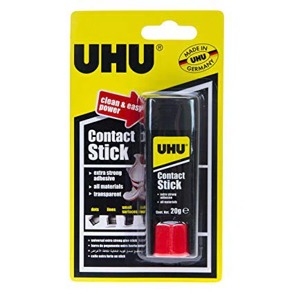 UHU กาวยางแบบแท่ง Contact Stick ( 20g )