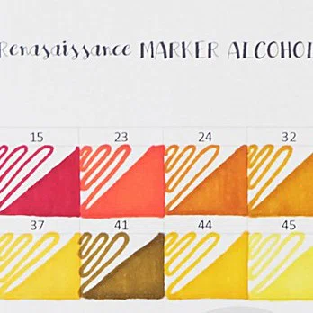 ปากกามาร์คเกอร์ 2 หัว Renaissance Marker ALCOHOL-BASED INK