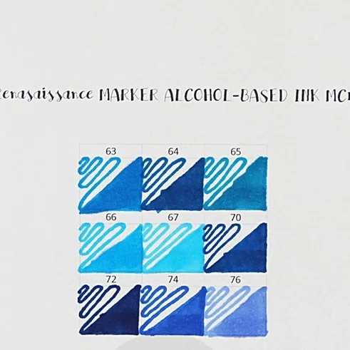 ปากกามาร์คเกอร์ 2 หัว Renaissance Marker ALCOHOL-BASED INK
