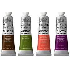 (1หลอด) สีน้ำมัน Winton (Winsor & Newton) ขนาด 37 ml. มีทุกสี แจ้งสีในแชท