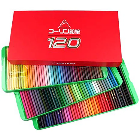 สีไม้ยาว คอลลีน 120 สี colleen Pencil Color