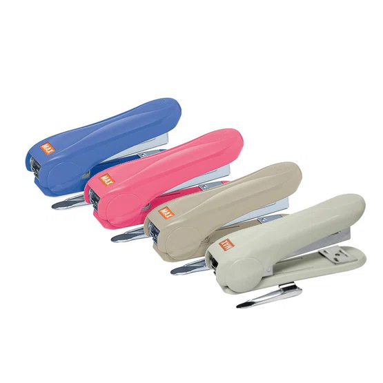 เครื่องเย็บกระดาษแม๊กซ์ MAX Stapler HD-50R ตัวเครื่องคละสี