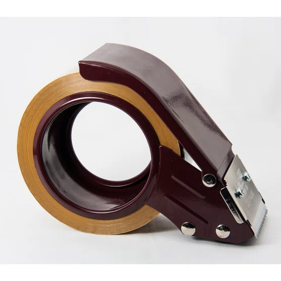 RHINO ตัวตัดเทปโอพีพีเหล็ก สีน้ำตาล รุ่น RH50 Tape dispenser  จำนวน 1 ชิ้น