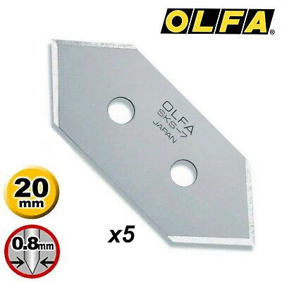 ใบมีด OLFA MCB-1  ใช้กับมีดรุ่น MC-45   1แพ็ค/5ใบมีด