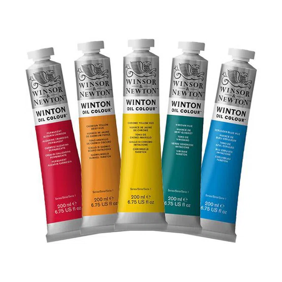 สีน้ำมัน Winton (Winsor & Newton) ขนาด 200ml (1หลอดแจ้งสีทางแชท)