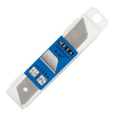 ใบมีดคัตเตอร์ใหญ่ 60 องศา มีซ่า B-150   mesa cutter blade  1กล่อง/6ใบมีด จำนวน 1 กล่อง