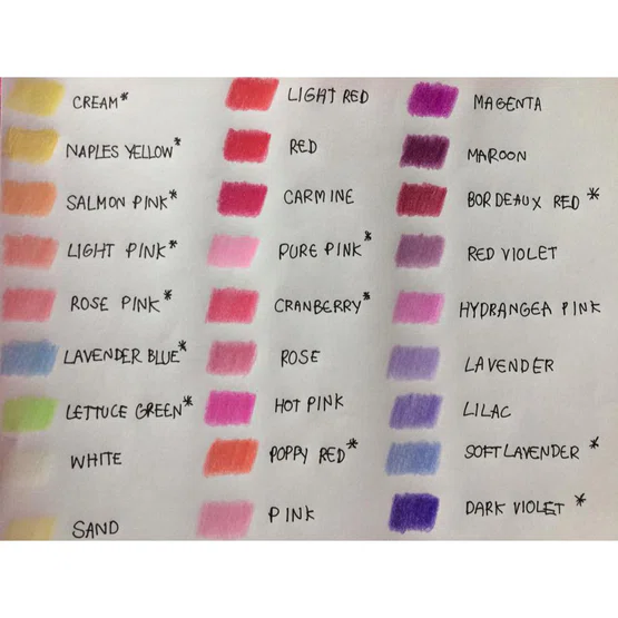 สีไม้ Master Art รุ่น Master Series 100สี