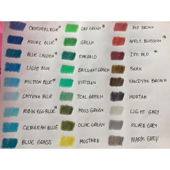 สีไม้ Master Art รุ่น Master Series 100สี