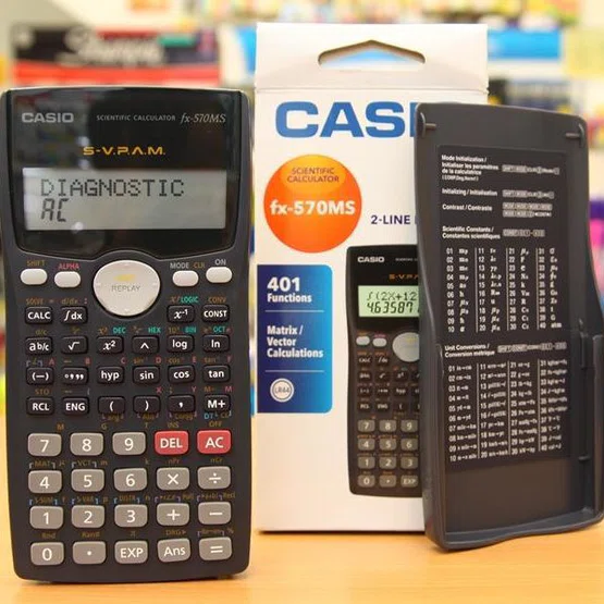 Casio Fx-570ms เครื่องคิดเลขวิทยาศาสตร์ ของแท้