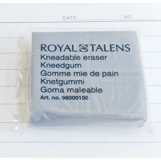 Royal talens ยางลบซับ คาร์บอน removing pastel, graphite and charcoal eraser 1 ก้อน
