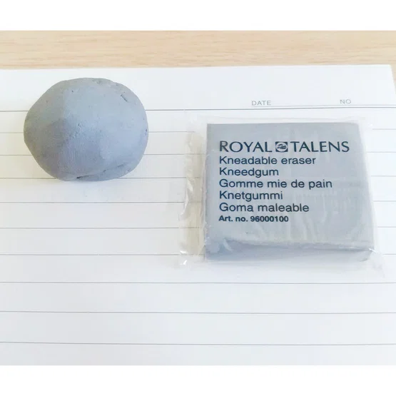 Royal talens ยางลบซับ คาร์บอน removing pastel, graphite and charcoal eraser 1 ก้อน
