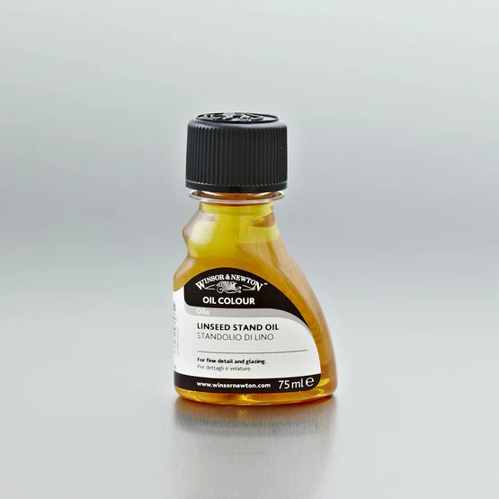 (พรีออเดอร์ 7-10 วัน)น้ำมันลีนสีด Winsor & Newton (Linseed Stand Oil ) [75 ml]