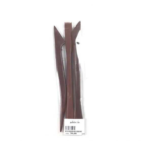 Clay tool set อุปกรณ์ปั้นดินน้ำมัน สง่ามะยุระ ชุด 3 ชิ้น   จำนวน 1 ชุด