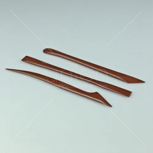 Clay tool set อุปกรณ์ปั้นดินน้ำมัน สง่ามะยุระ ชุด 3 ชิ้น   จำนวน 1 ชุด