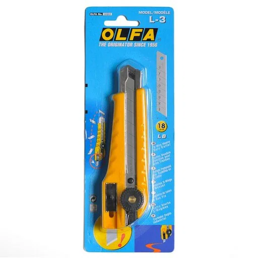 มีดคัตเตอร์ OLFA รุ่น L-3 จำนวน 1 ชิ้น