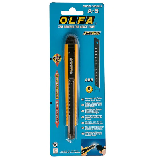 OLFA คัตเตอร์ รุ่น A-5 จำนวน 1 ชิ้น