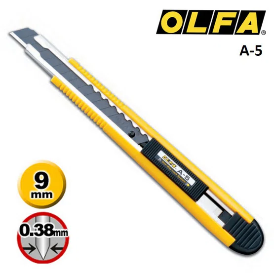 OLFA คัตเตอร์ รุ่น A-5 จำนวน 1 ชิ้น