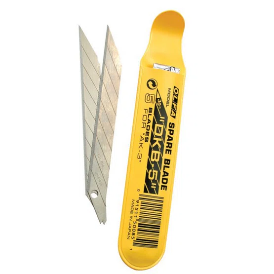 ใบมีดคัตเตอร์ OLFA DKB-5 บรรจุ5ใบ/ซอง