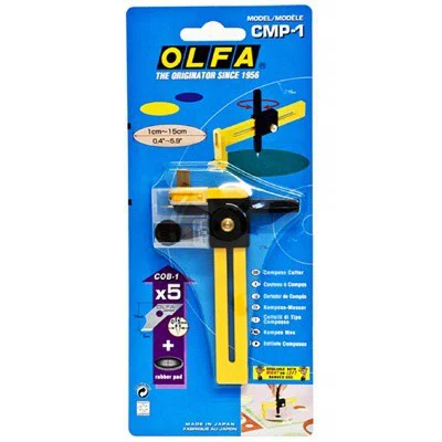 OLFA มีดคัตเตอร์ รุ่น CMP-1 คัตเตอร์วงเวียน คัตเตอร์วงกลม [Compass Circle Cutter]