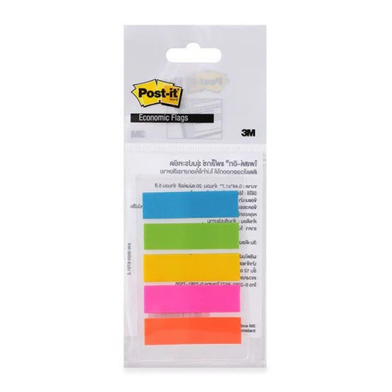 Post-it 583-5 Post-it Economic flags โพสต์-อิท อีโคแฟลกช์ คละสี
