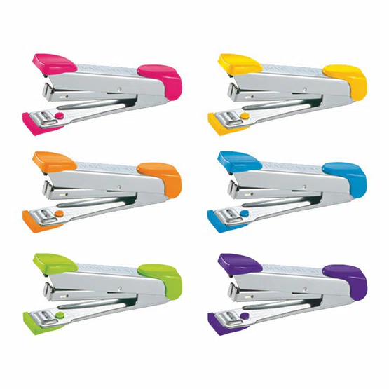 เครื่องเย็บกระดาษ ตรา Max รุ่น HD-10 คละสี