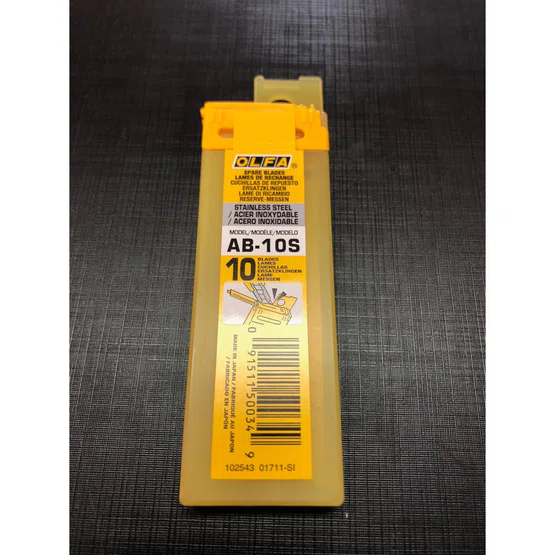 ใบมีดคัตเตอร์ โอฟ่า AB-10S ( 1 หลอด )