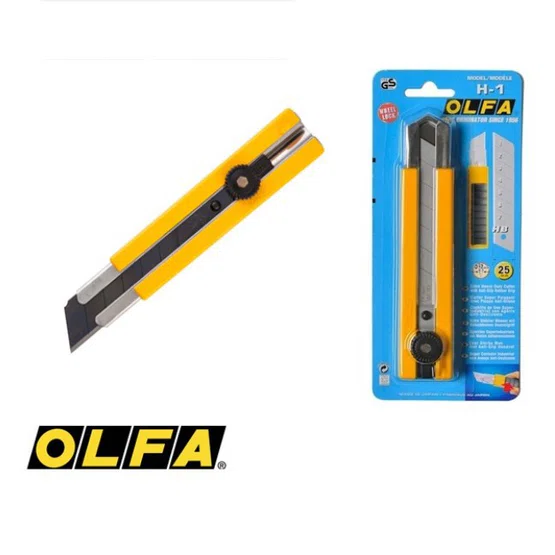 OLFA Cutter คัตเตอร์ รุ่น H-1  จำนวน 1 ชิ้น