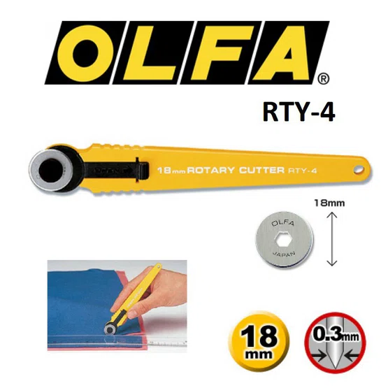 OLFA คัตเตอร์โรตารี RTY-4  1ชิ้น