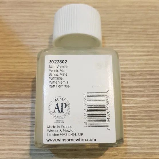 (พรีออเดอร์ 7-10 วัน)Winsor & Newton Acrylic Mediums Matt Varnish 75ml #007294
