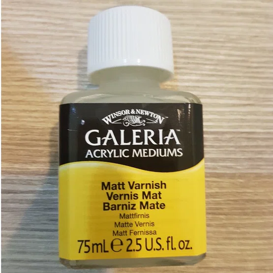 (พรีออเดอร์ 7-10 วัน)Winsor & Newton Acrylic Mediums Matt Varnish 75ml #007294
