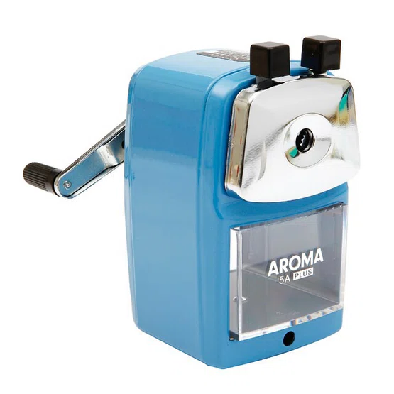 เครื่องเหลาดินสอ อโรม่า 5-A Plus Pencil Sharpener Aroma 5-A Plus  1 เครื่อง