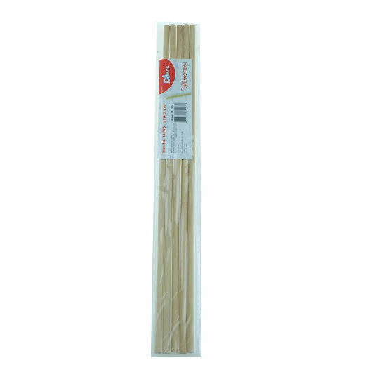 ไม้แท่งกลม DMak (DIY)  รุ่น 141 wo   ยาว 30 ซม  เส้นผ่าศูนย์กลาง 0.6ซม   จำนวน 1 แพ้ค/5แท่ง