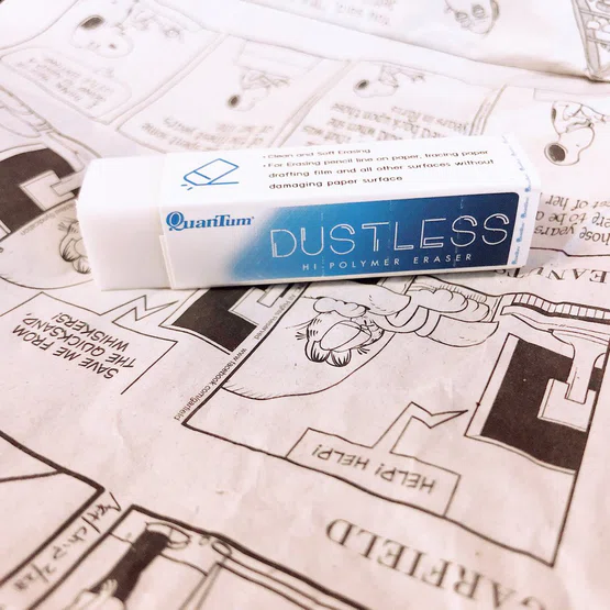 ยางลบดินสอ Quantum QE-680-24 รุ่นไร้ขุย Dustless