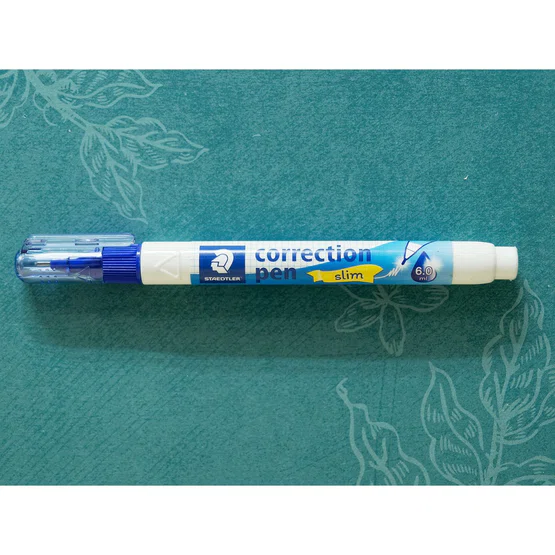 Staedtler ปากกาลบคำผิด สเต็ดเล่อร์ Correction Pen Slim 6 ml.  1 ด้าม