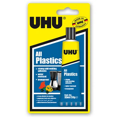 UHU all plastics กาวพิเศษสำหรับติดพลาสติก 33ml.