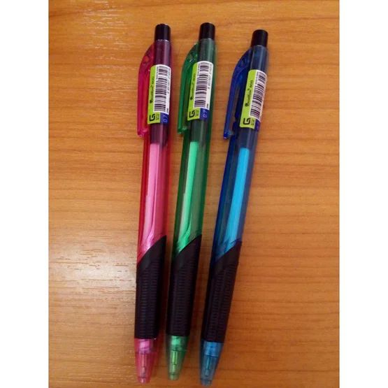 ปากกาลูกลื่น 0.7 มม Quantum รุ่น 600 หมึกน้ำเงิน ด้ามคละสี จำนวน 1 แท่ง