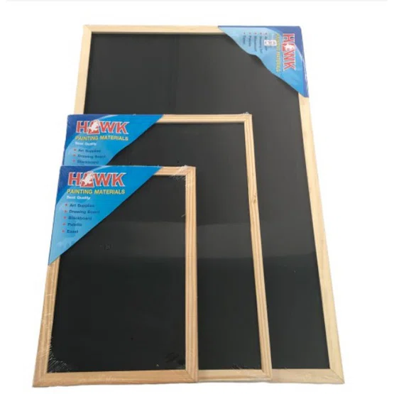 กระดานดำ คุณภาพดี ขนาด 60x90 ยี่ห้อ HAWK drawing black board