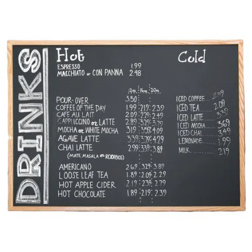 กระดานดำ คุณภาพดี ขนาด 60x90 ยี่ห้อ HAWK drawing black board