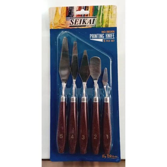 ชุดเกรียง SEIKAI PAINTING KNIFE ชุด 5 ชิ้น รุ่น SE005  1 ชุด