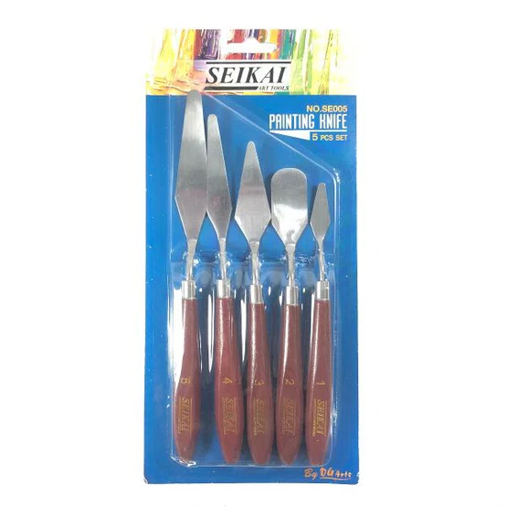 ชุดเกรียง SEIKAI PAINTING KNIFE ชุด 5 ชิ้น รุ่น SE005  1 ชุด