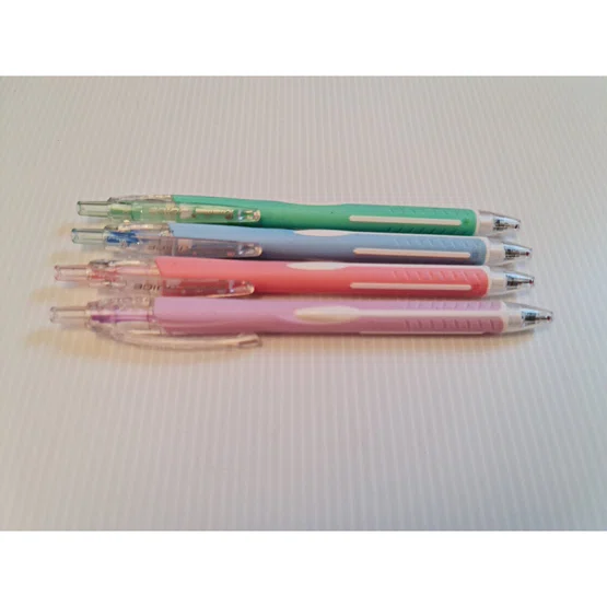Quantum ปากกาลูกลื่น 0.5 มม. หมึกสีน้ำเงิน ด้ามคละสี รุ่น Juice  1 แท่ง