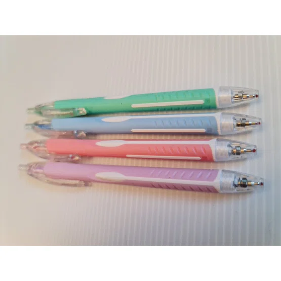 Quantum ปากกาลูกลื่น 0.5 มม. หมึกสีน้ำเงิน ด้ามคละสี รุ่น Juice  1 แท่ง