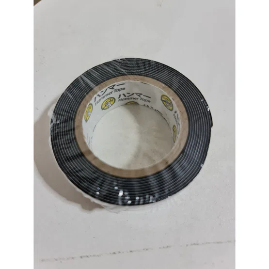 เทปพันสายไฟ แบบละลาย Hammer สีดำ ขนาด 3/4นิ้ว x 6 ฟุต Rubber Splicing Tape #9923  1 ม้วน