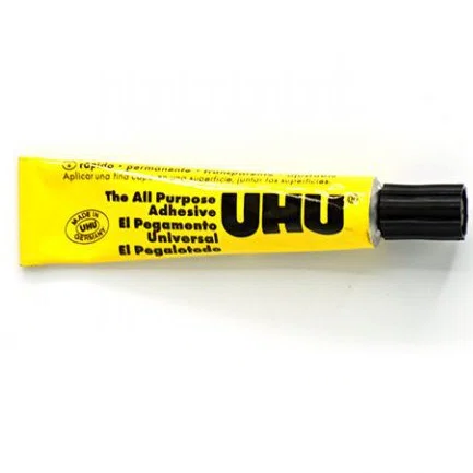 กาวสารพัดประโยชน์ UHU หลอดเล็ก (7g/ml)  1 หลอด