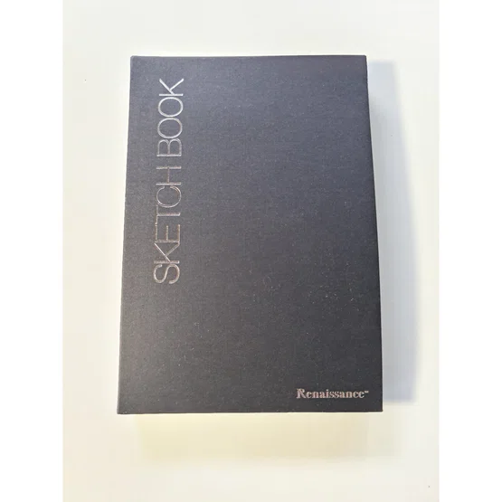 สมุดวาดภาพปกดำ Renaissance ขนาด A5 รุ่น N-103 120 แผ่น