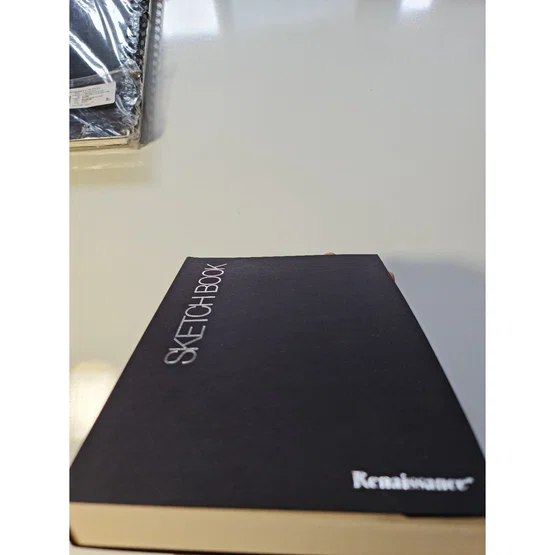 สมุดวาดภาพปกดำ Renaissance ขนาด A5 รุ่น N-103 120 แผ่น