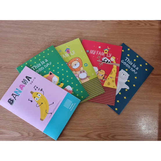สมุดจด เม้งฮั้ว รุ่น F950 คละลายหน้าปก  60แกรม  50 แผ่น  1 เล่ม
